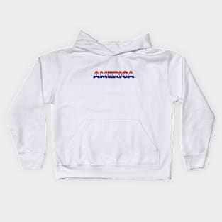 AMERICAN Fourth Of July Kids Hoodie